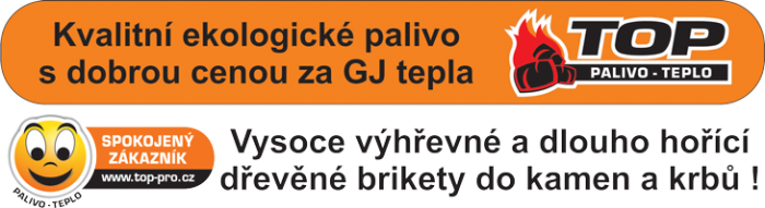 Kvalitní ekologické palivo s dobrou cenou na GJ tepla - dřevěné brikety