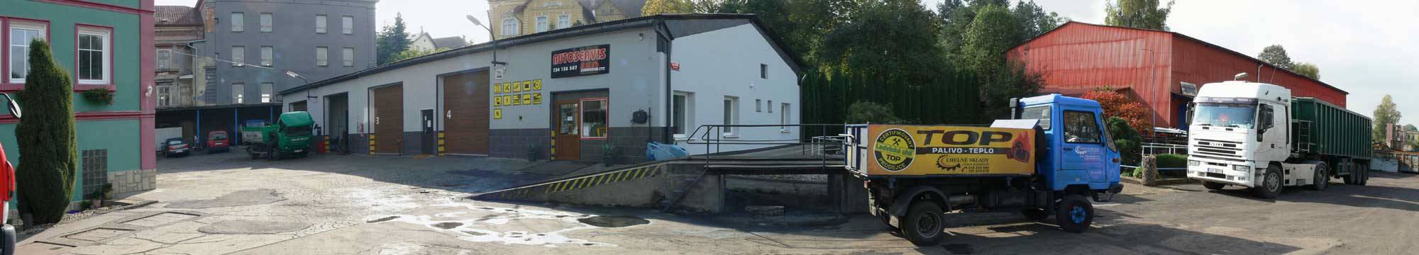 Uhelné sklady Česká Kamenice - Děčín